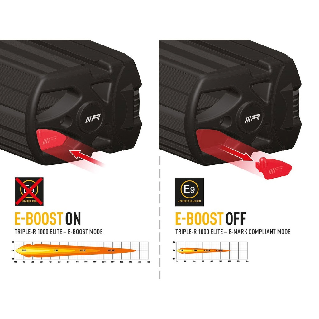 Lazer Lamps Triple-R 1000 Elite LED Light With Intelligent Low Beam Assist