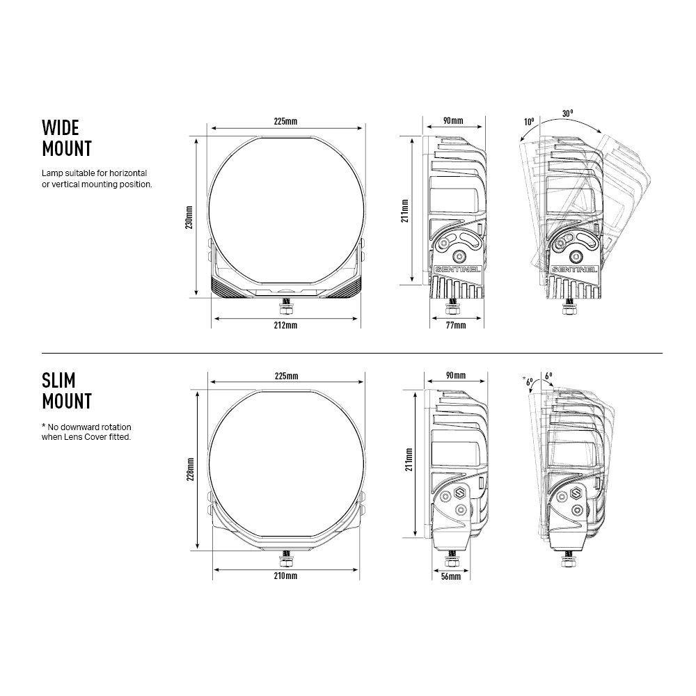 Lazer Lamps Sentinel Elite LED Light
