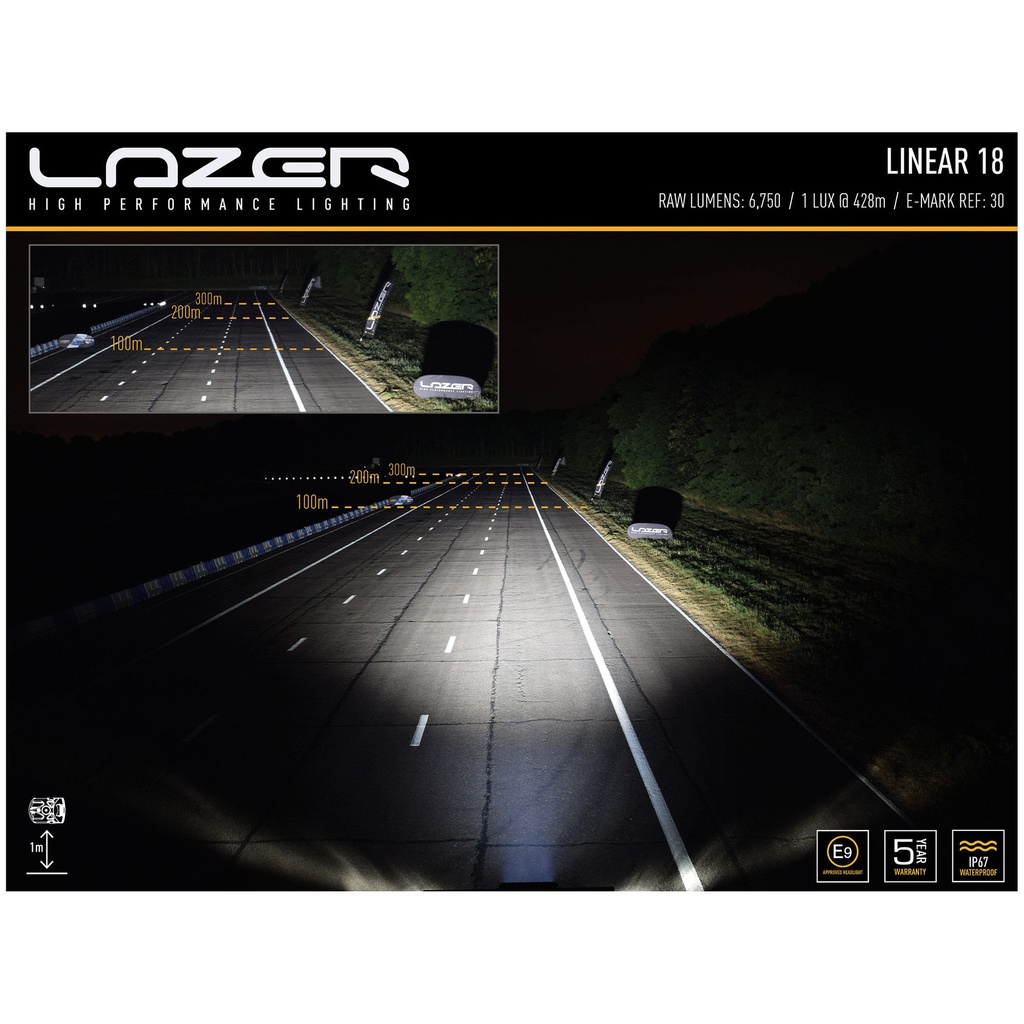 Lazer Lamps Grille Integration Kit With Linear 18 Lamp