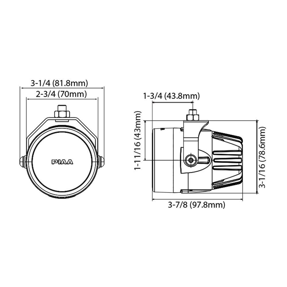 PIAA LP270 LED Lamp Kit