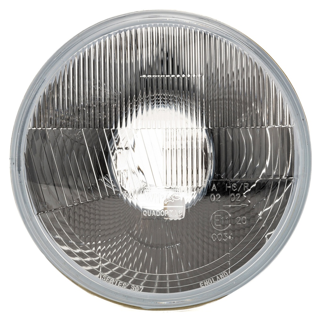 Wipac Mini / Landrover Type 7 Inch Quadoptic Headlight Unit