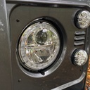 Wipac 7” LED Headlight With Indicator and DRL