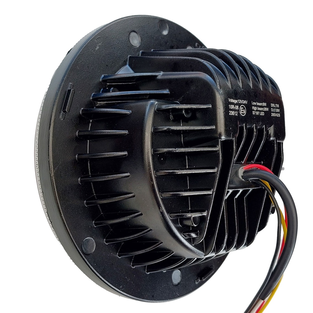 Wipac 7” LED Headlight With Indicator and DRL
