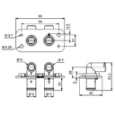 Demon Tweeks Bulkhead Elbow Connector 16mm (5/8")