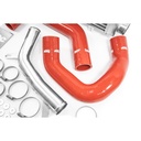 Forge Front Mount Intercooler with Red Silicone Hose