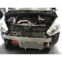 Forge Front Mount Intercooler with Red Silicone Hose