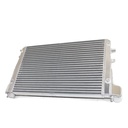 Forge Front Mount Intercooler with Red Silicone Hoses
