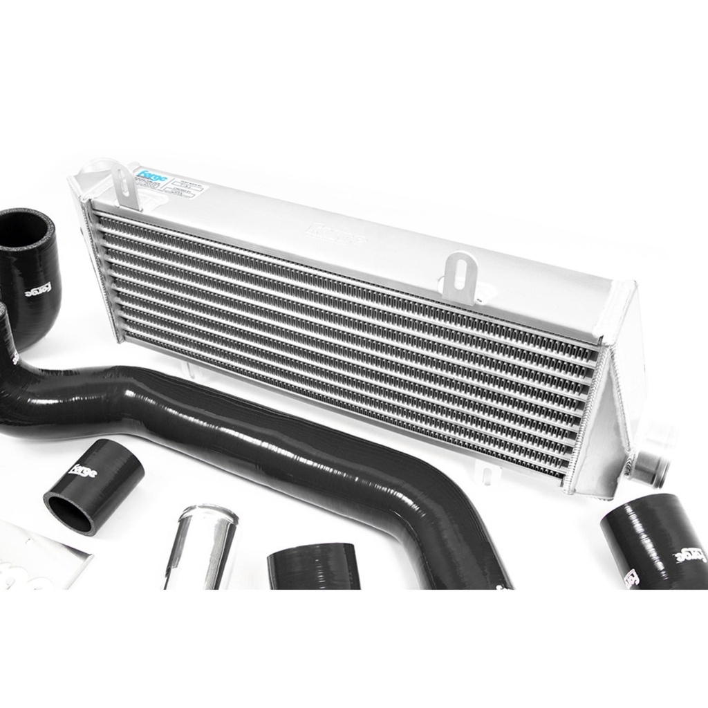 Forge Front Mount Intercooler with Black Silicone Hose