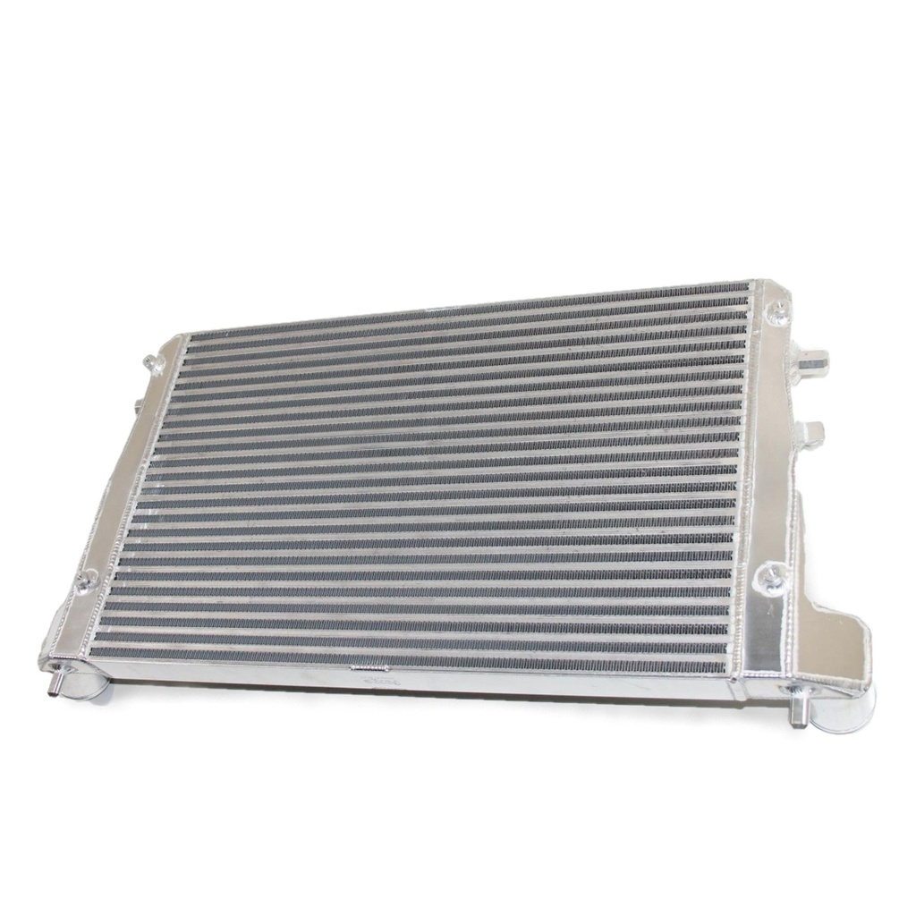Forge Front Mount Intercooler with Black Silicone Hoses