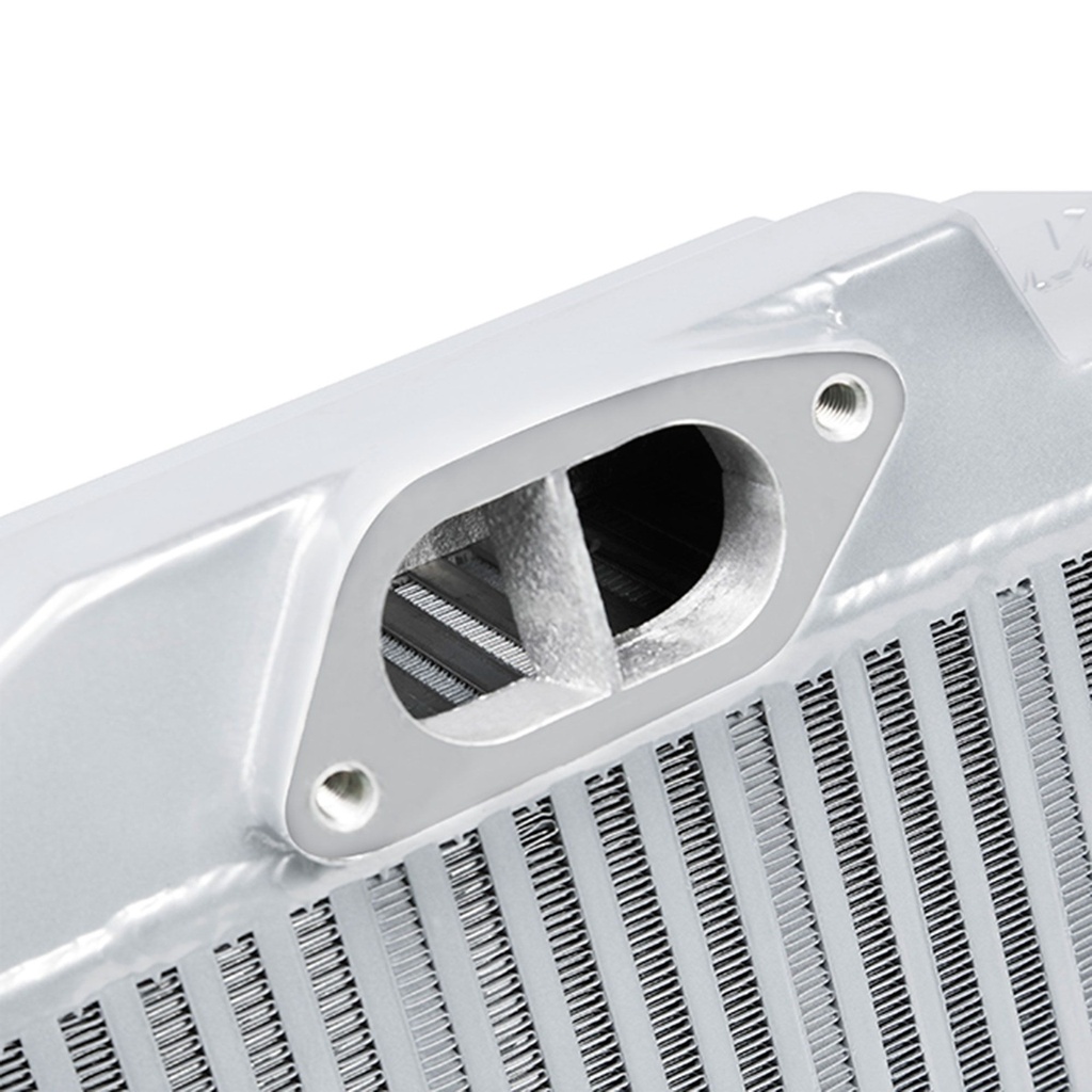 Mishimoto Performance Top-Mount Intercooler Kit, Silver Cooler, Black Hoses