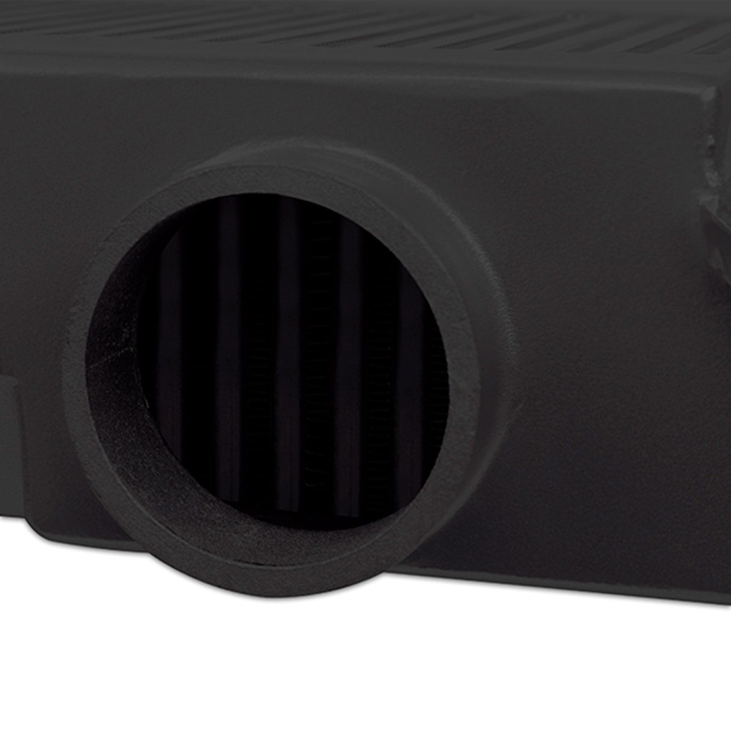 Mishimoto Performance Top-Mount Intercooler Kit - Black Cooler - Black Hoses