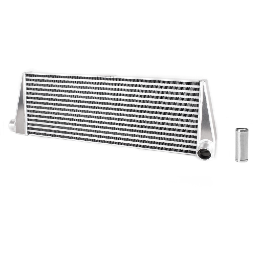 Forge Intercooler with Red Silicone Hoses