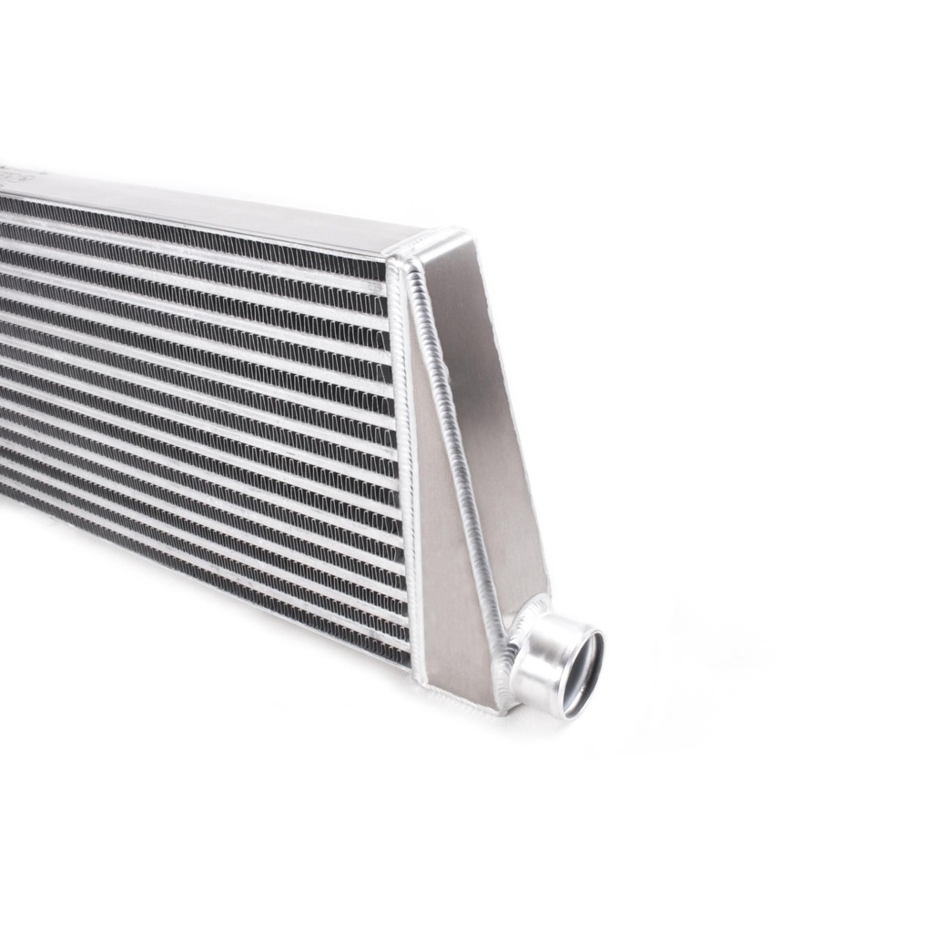 Forge Intercooler with Red Silicone Hoses