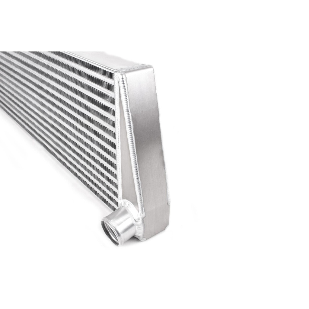 Forge Intercooler with Red Silicone Hoses