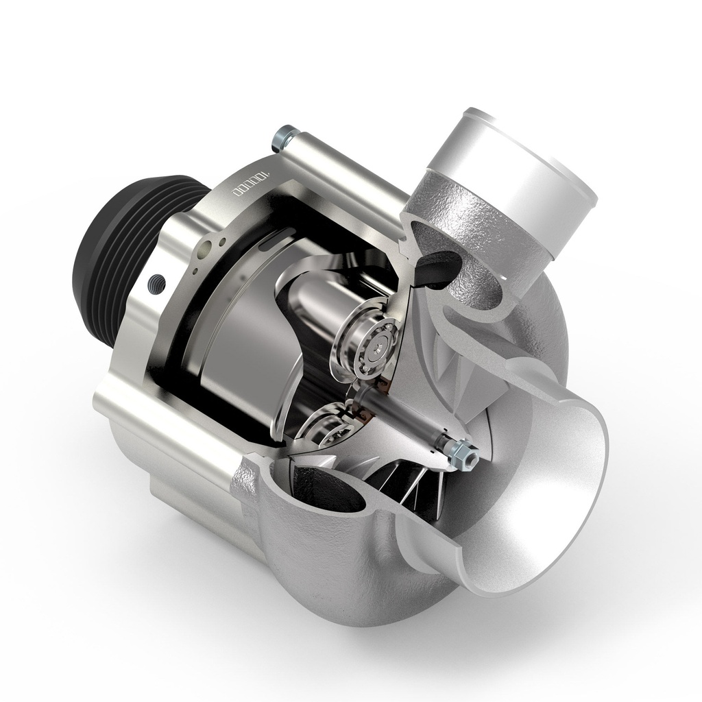 Rotrex C38-112R Centrifugal Supercharger With Custom Pulley