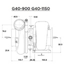Garrett G40-900 Turbocharger Super Core
