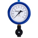 Intercomp 4 Inch Fill Bleed And Read Tyre Pressure Gauge