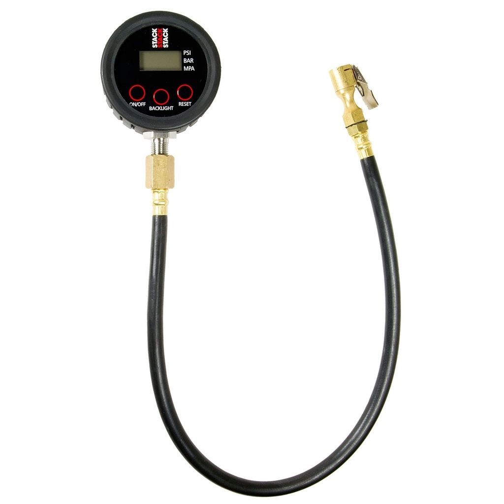 Stack Digital Tyre Pressure Gauge - 85mm