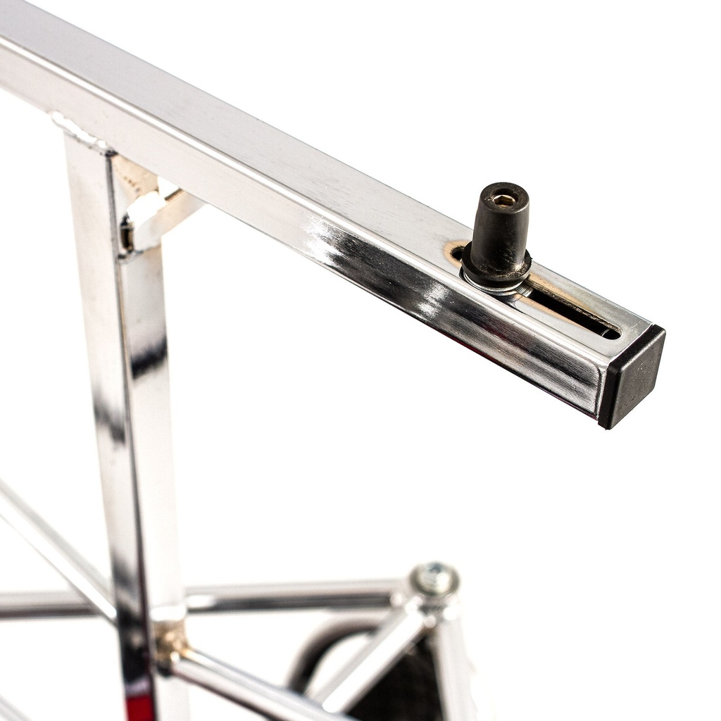 Senzo Chrome 3 Wheel Kart Trolley