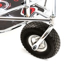 Senzo Chrome 3 Wheel Kart Trolley