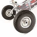 Senzo Chrome 3 Wheel Kart Trolley