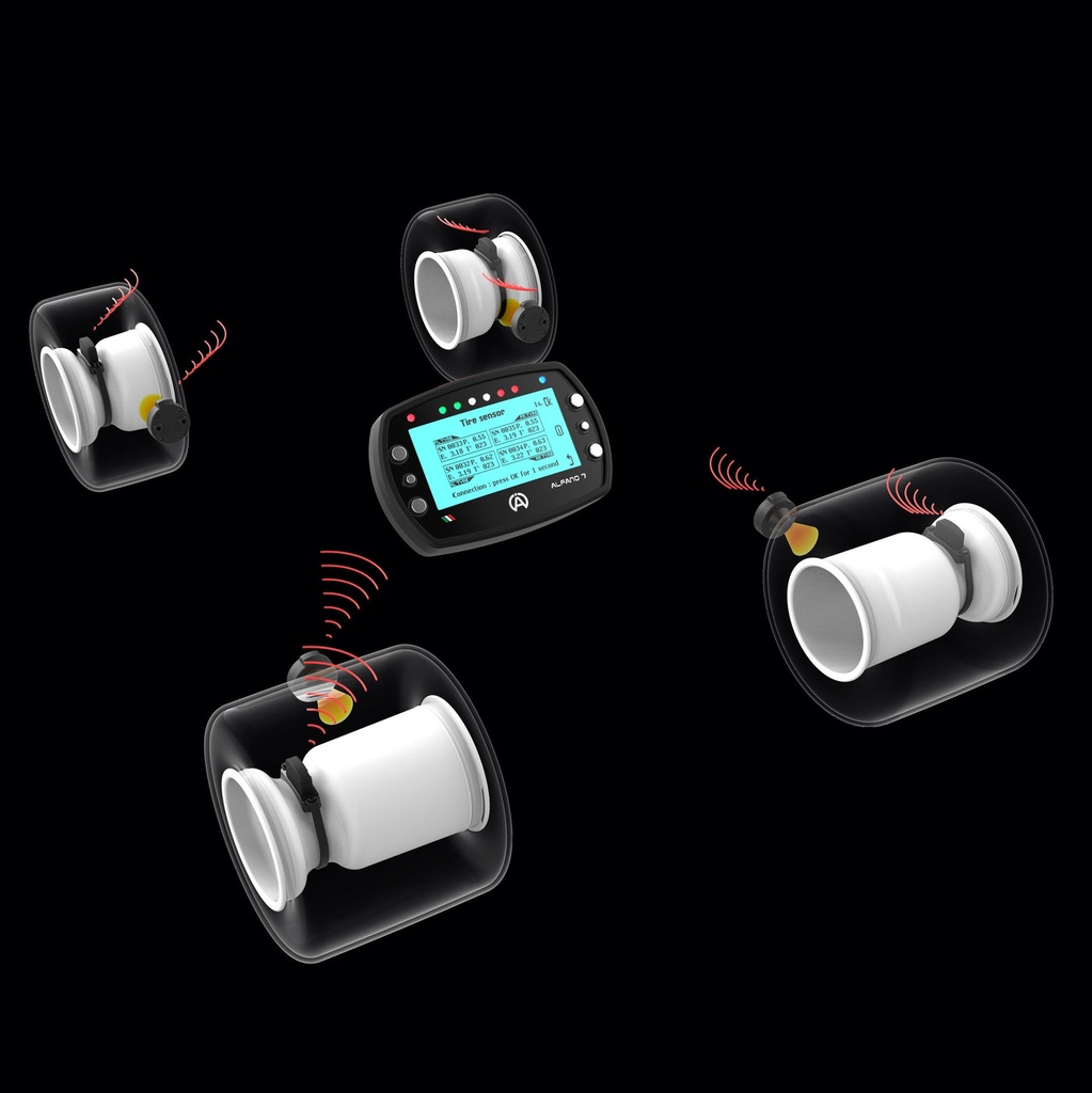 Alfano Wireless Internal Tyre Pressure / Temperature Sensor for Alfano 7