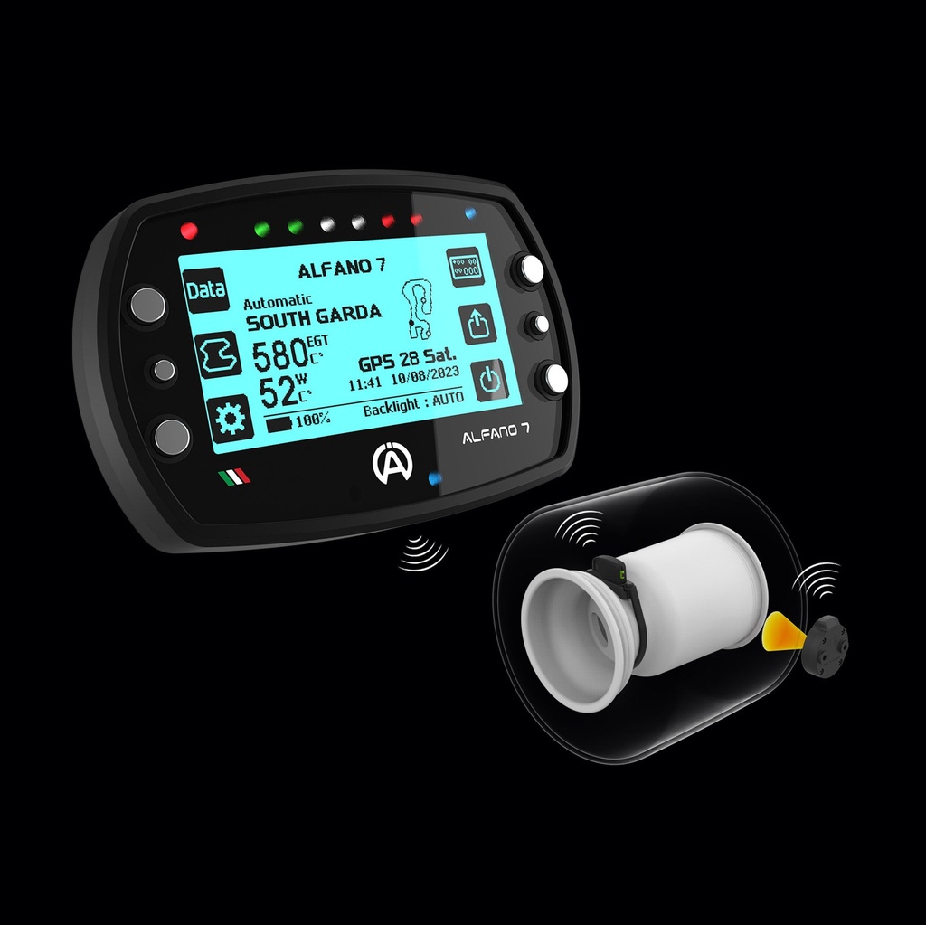 Alfano Wireless External Tyre Temperature Sensor for Alfano 7