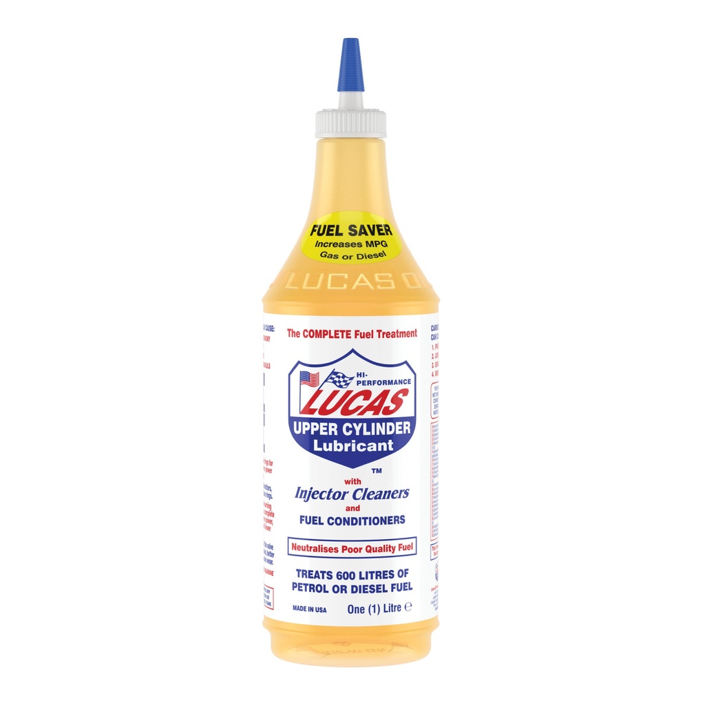 Lucas Oil Fuel Treatment - Upper Cylinder Lubricant & Fuel System Cleaner
