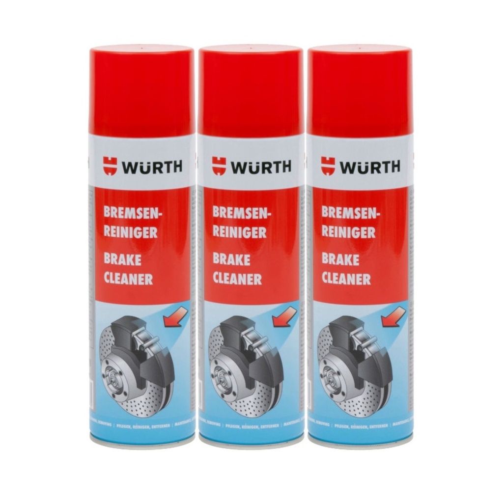 Wurth Brake Cleaner - 500ml Aerosol
