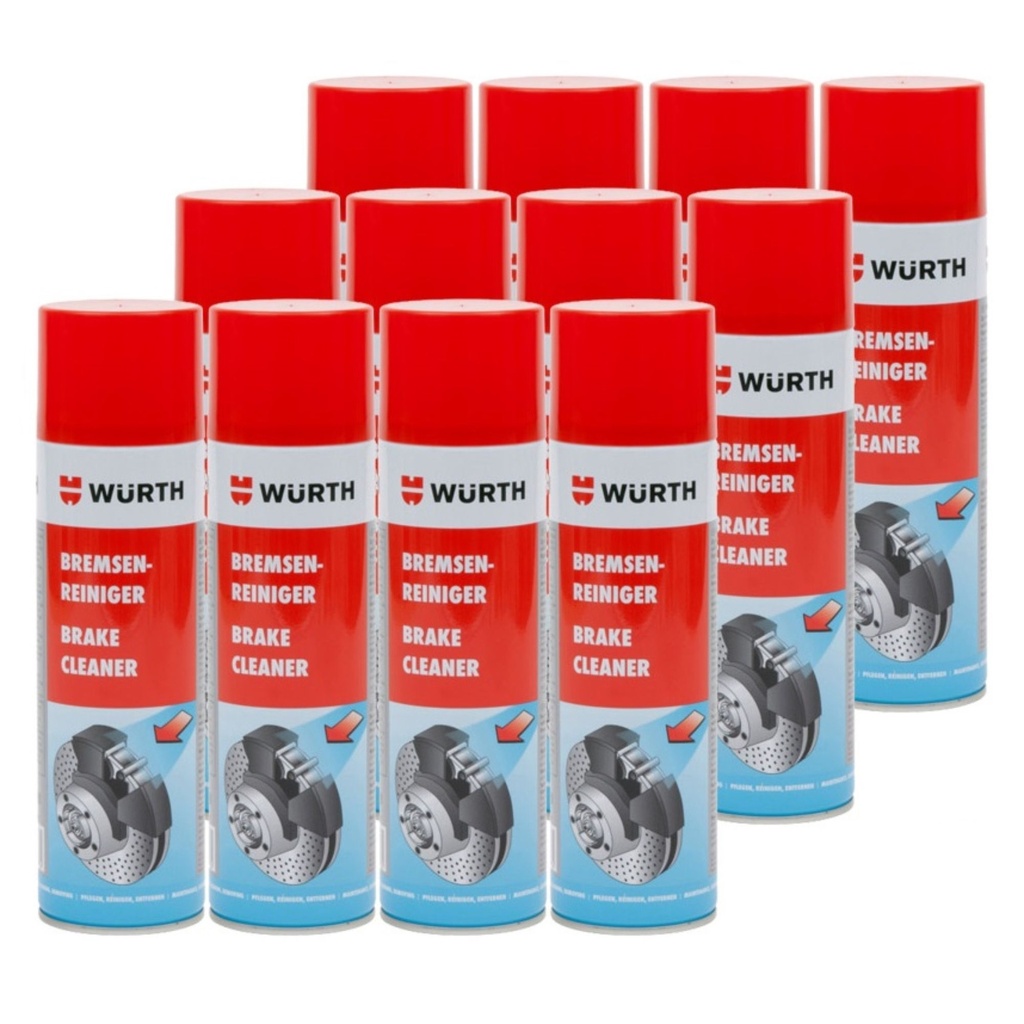 Wurth Brake Cleaner - 500ml Aerosol