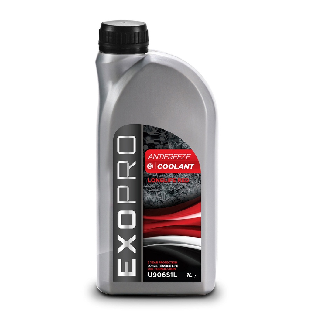 Exopro Long Life Red Antifreeze Coolant