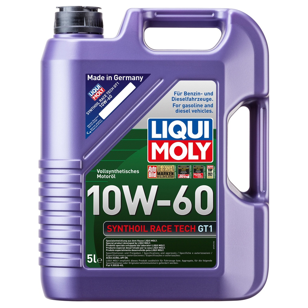 Liqui Moly Synthoil Race Tech GT1 10W60 Synthetic Engine Oil