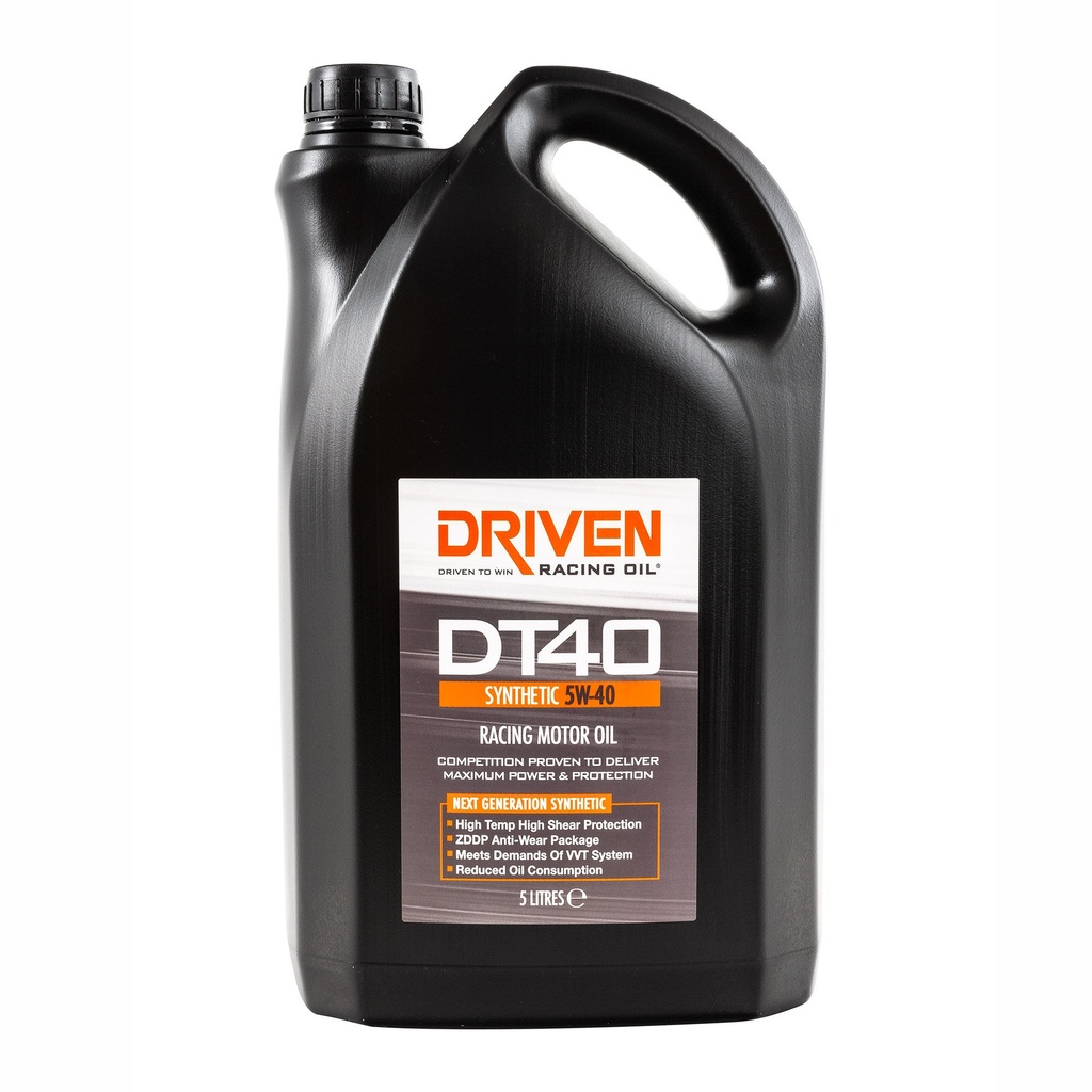 Driven Racing Oil DT40 Synthetic 5W40 Engine Oil
