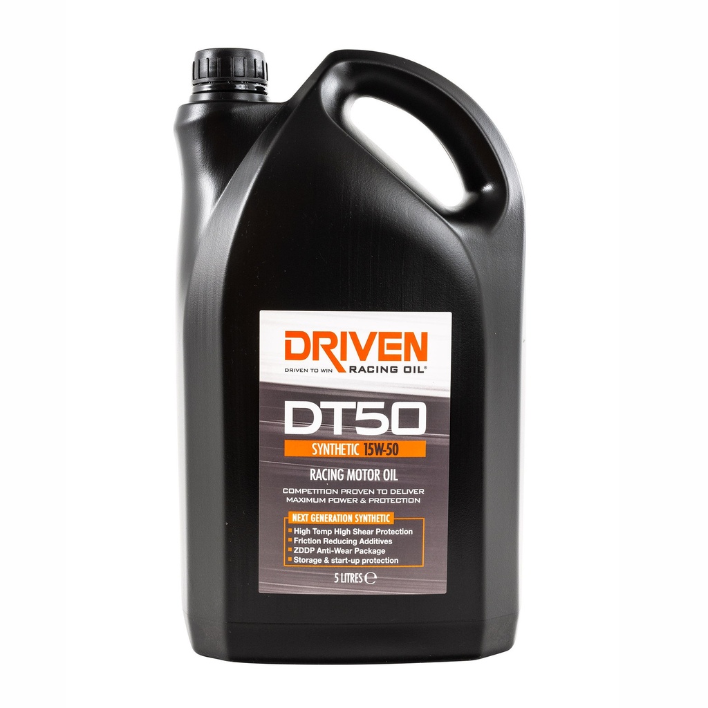 Driven Racing Oil DT50 Synthetic 15W50 Engine Oil