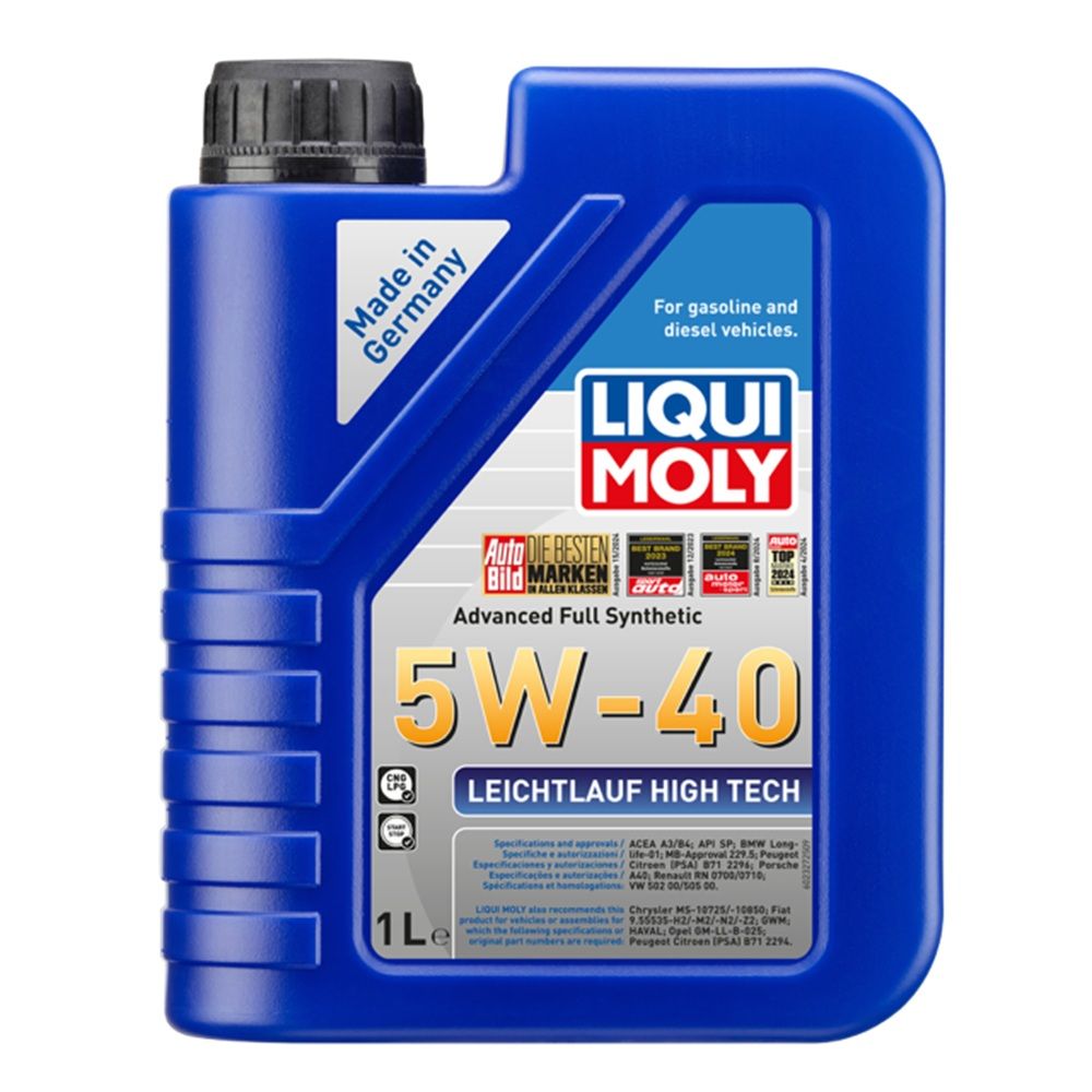 Liqui Moly Leichtlauf High Tech 5W40 Synthetic Engine Oil