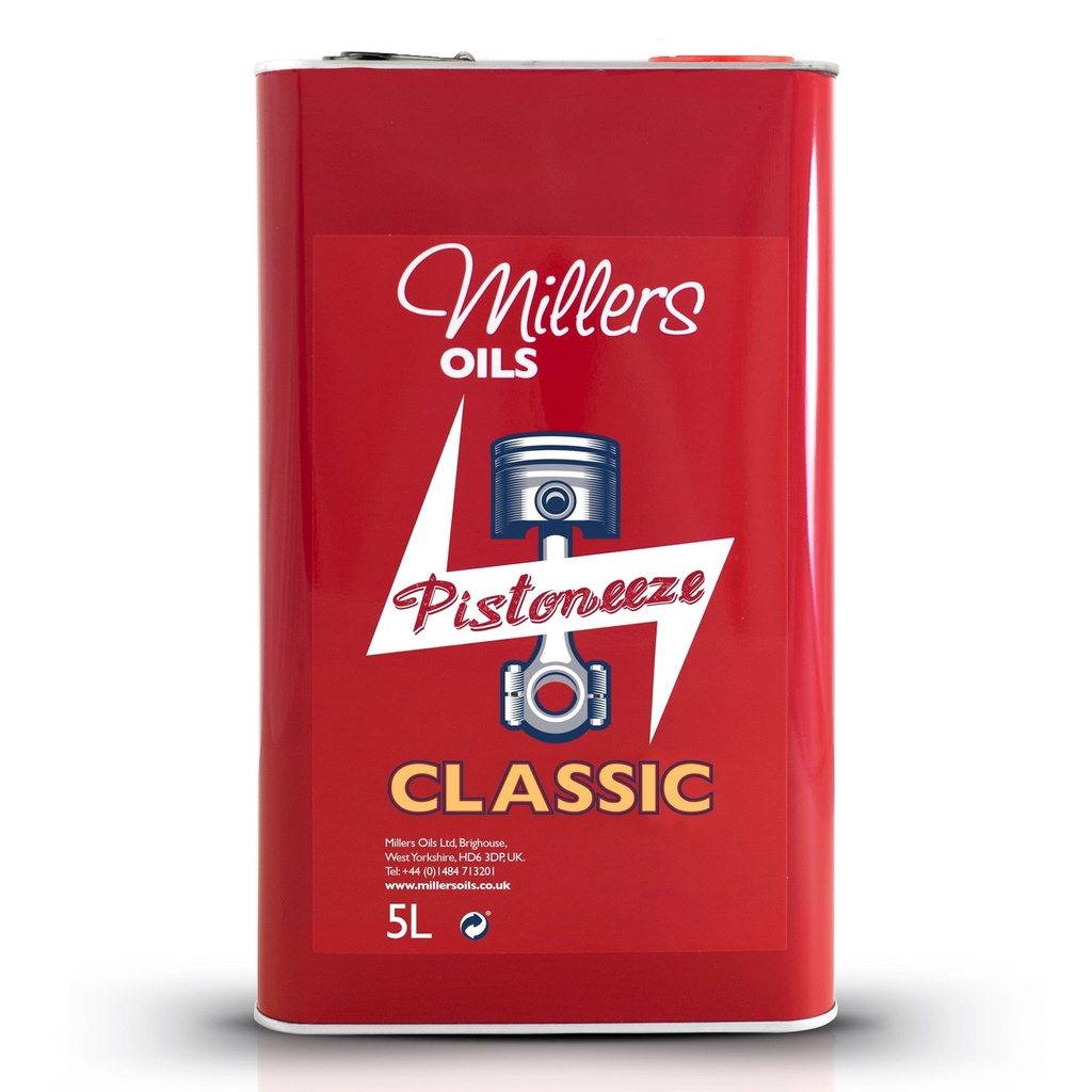Millers Oils Classic Pistoneeze Multigrade Engine Oil