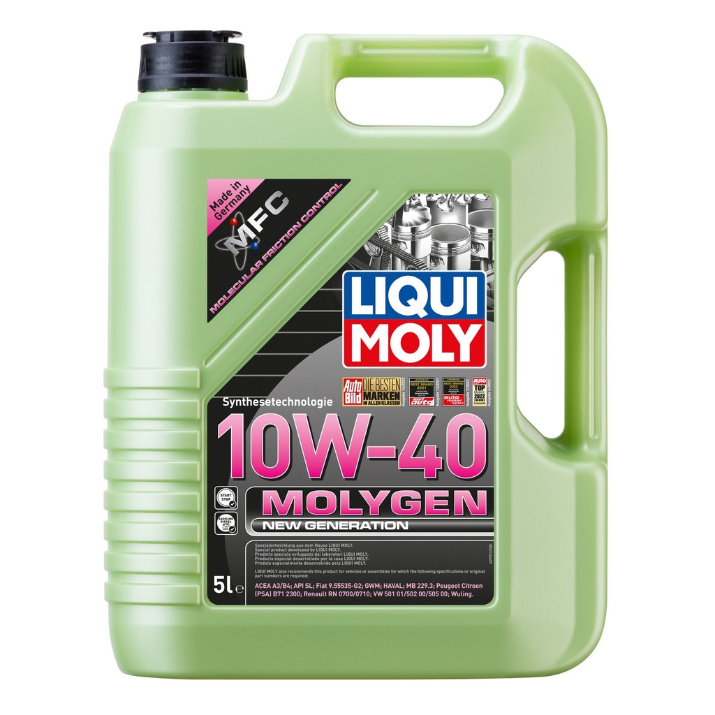 Liqui Moly Molygen 10W40 Synthetic Engine Oil