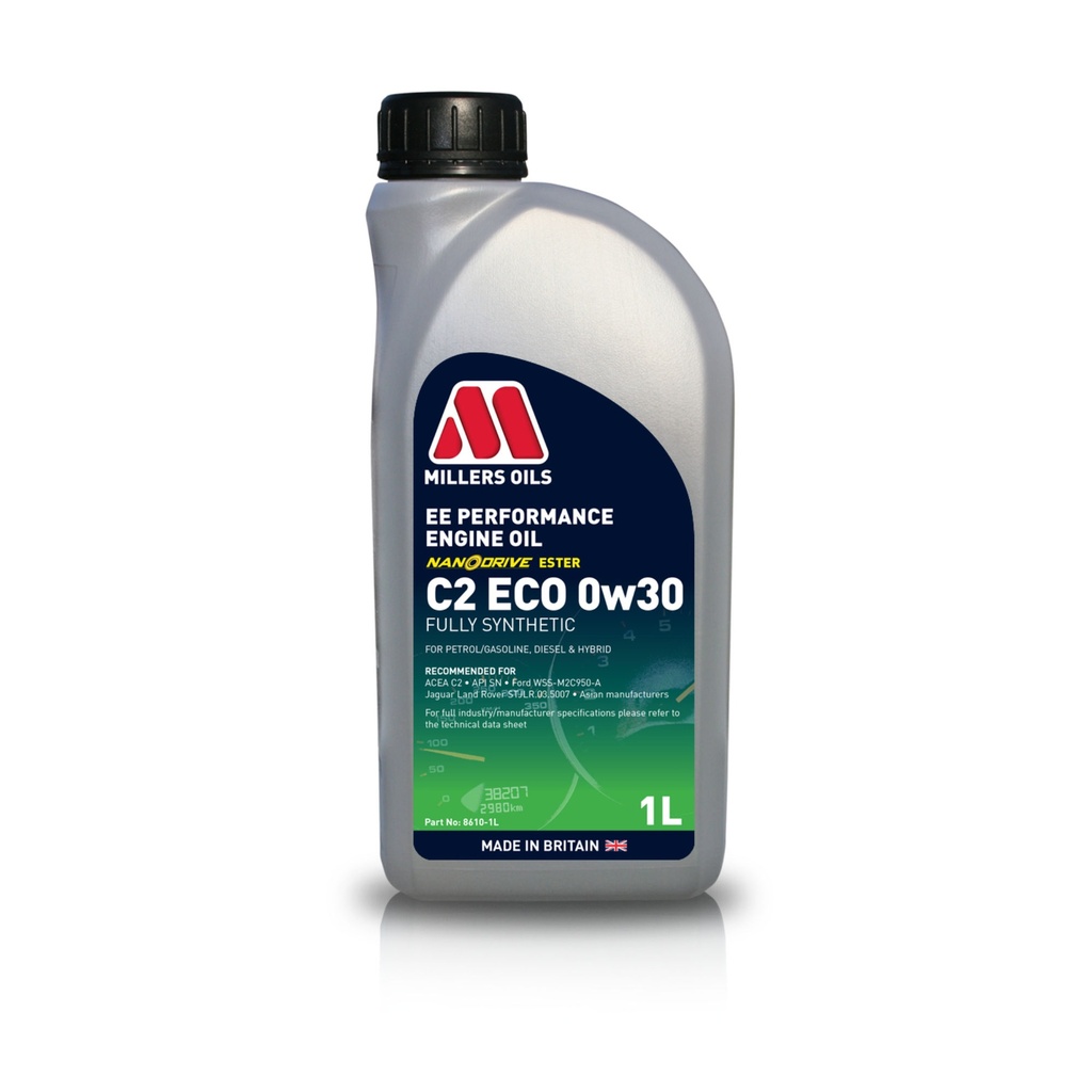 Millers Oils EE Performance C2 ECO 0W30 Fully Synthetic Engine Oil