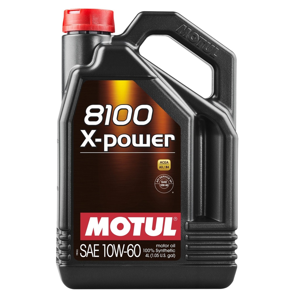 Motul 8100 X-Power 10W60 Synthetic Engine Oil