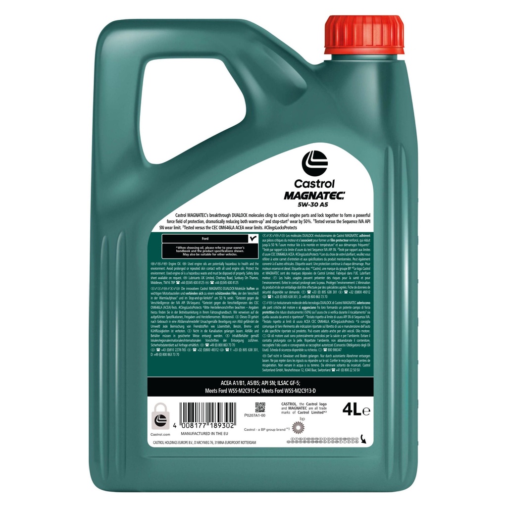 Castrol Magnatec 5W30 A5 Engine Oil