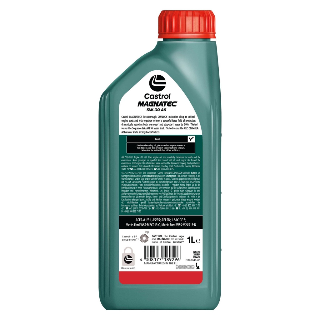 Castrol Magnatec 5W30 A5 Engine Oil