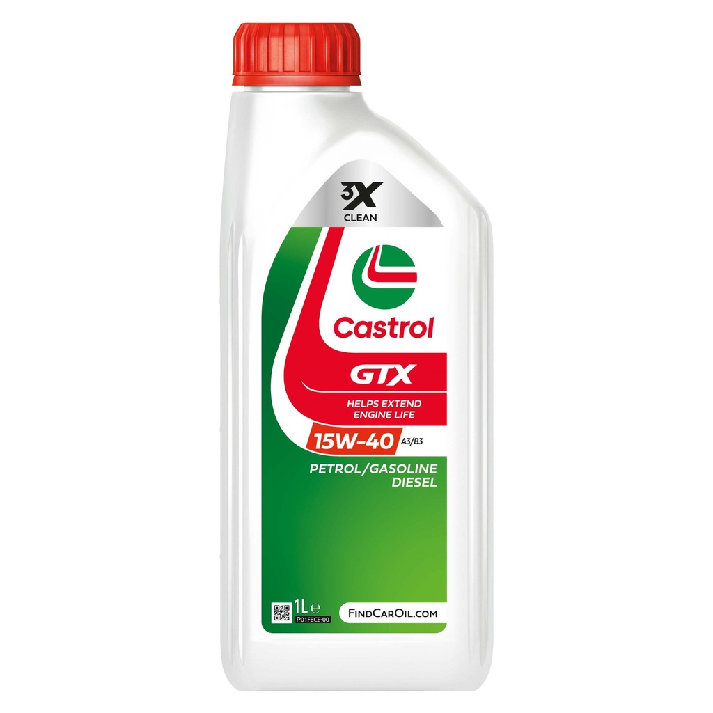 Castrol GTX 15W40 A3/B3 Engine Oil