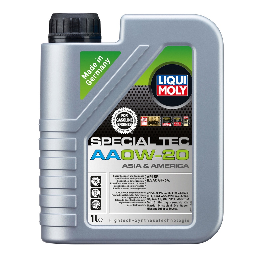 Liqui Moly Special Tec AA 0W20 Synthetic Technology Engine Oil