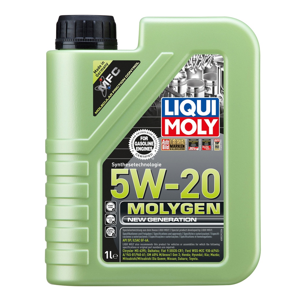 Liqui Moly Molygen 5W20 Synthetic Engine Oil