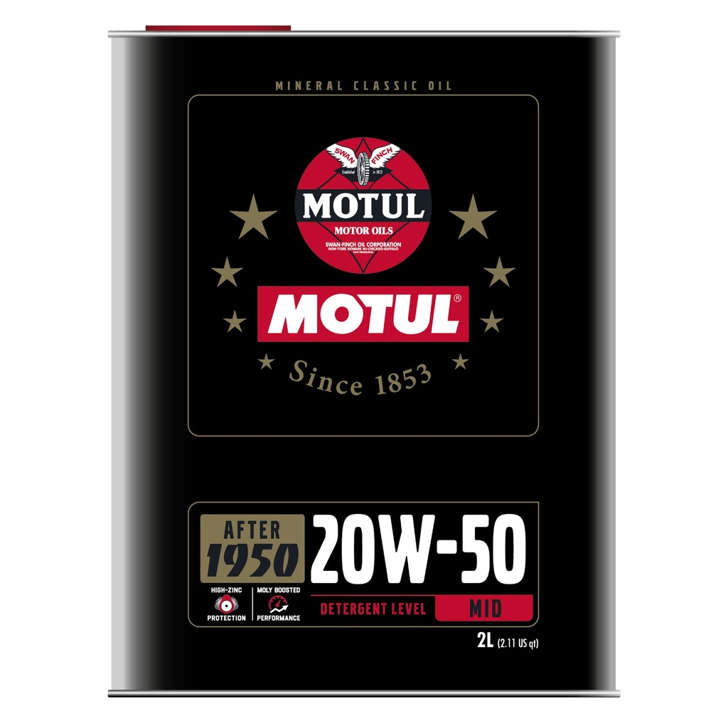 Motul 20W50 Mineral Classic Engine Oil