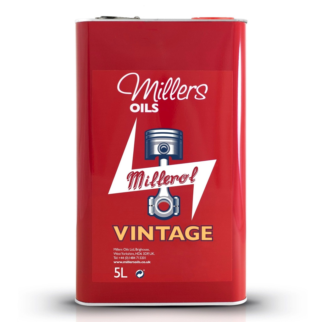 Millers Oils Vintage Minerol Monograde Engine Oil
