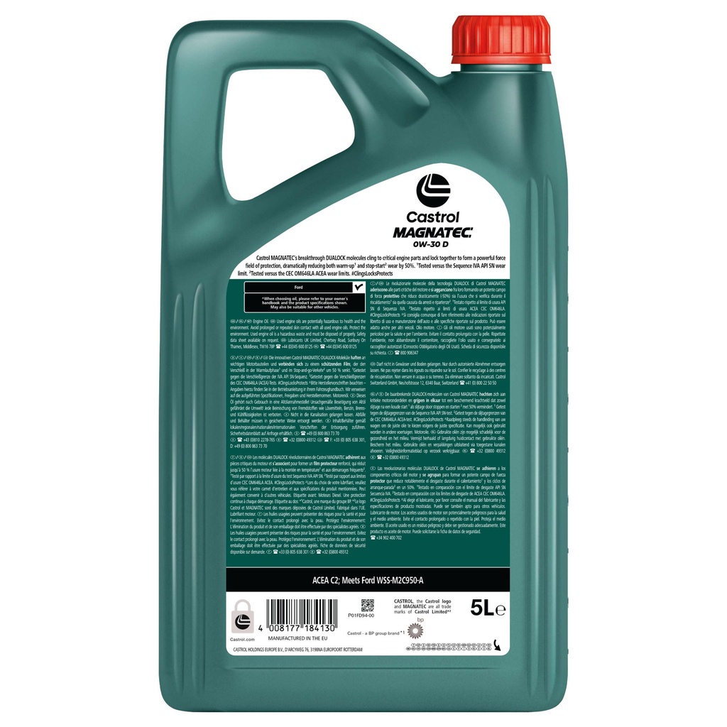 Castrol Magnatec 0W30 D Engine Oil