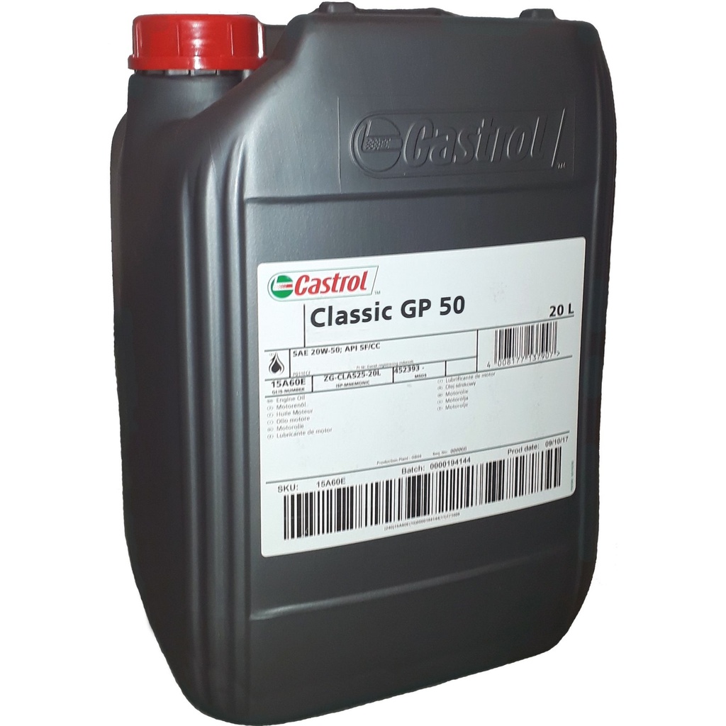 Castrol GP50 Classic Engine Oil