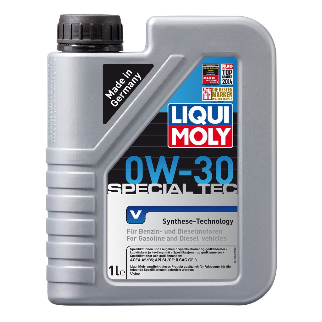 Liqui Moly Special Tec V 0W30 Synthetic Technology Engine Oil