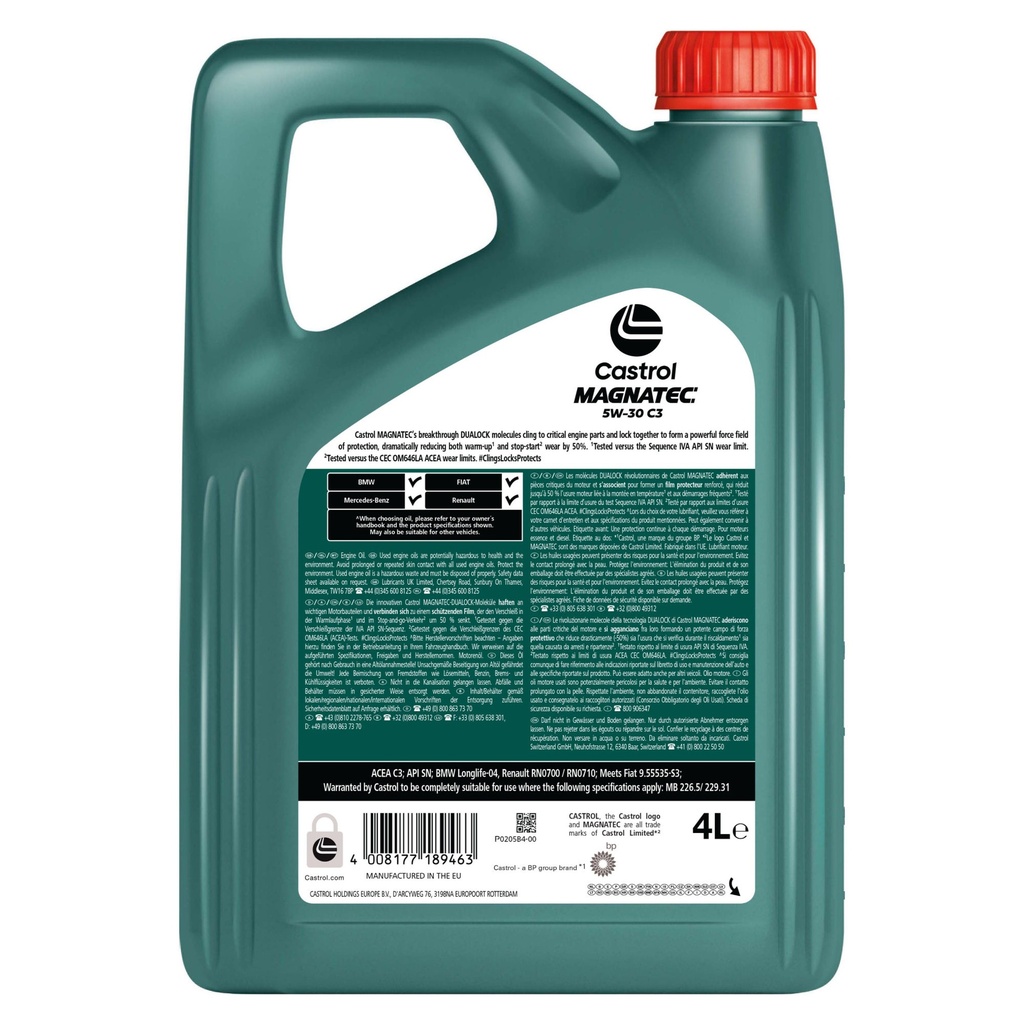 Castrol Magnatec 5W30 C3 Engine Oil